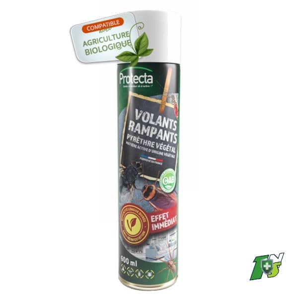 1nuisible1solution.com Aérosol Insecticide Volant Rampant