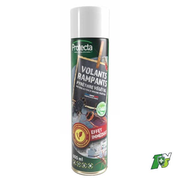 1nuisible1solution.com Aerosol Insecticide Volant Rampant