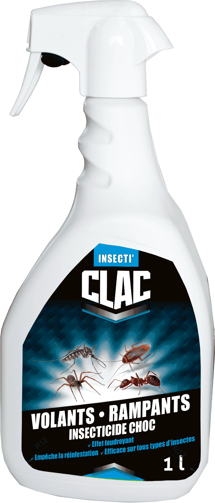 1nuisible1solution.com Insecticide Rampant Volant Insecticlac Clac